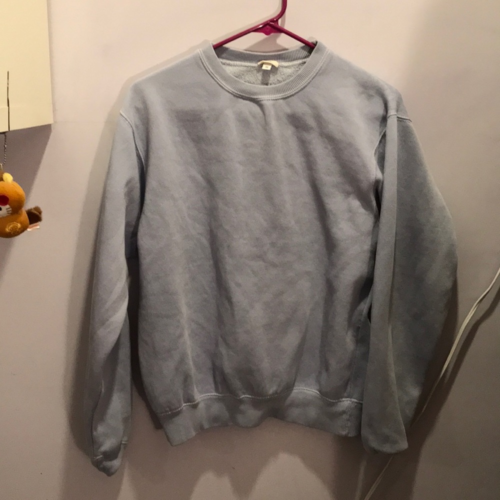 Brandy Melville Erica blue crewneck